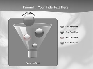 A Woman With Long Hair And Black Makeup PowerPoint Template