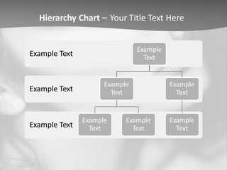 A Woman With Long Hair And Black Makeup PowerPoint Template