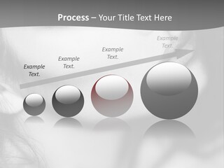 A Woman With Long Hair And Black Makeup PowerPoint Template