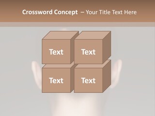 A Woman With Her Hair In A Bun Powerpoint Presentation PowerPoint Template