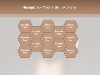 A Woman With Her Hair In A Bun Powerpoint Presentation PowerPoint Template