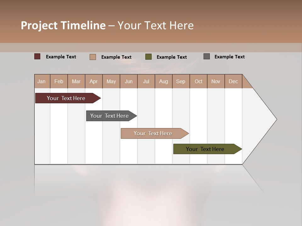 A Woman With Her Hair In A Bun Powerpoint Presentation PowerPoint Template