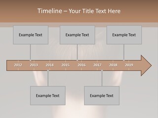 A Woman With Her Hair In A Bun Powerpoint Presentation PowerPoint Template