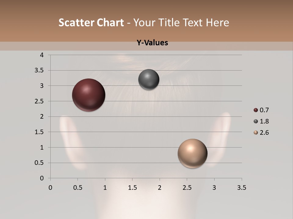 A Woman With Her Hair In A Bun Powerpoint Presentation PowerPoint Template