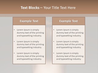 A Woman With Her Hair In A Bun Powerpoint Presentation PowerPoint Template