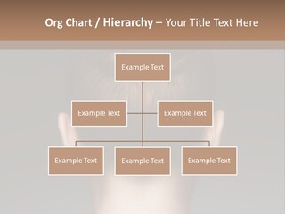 A Woman With Her Hair In A Bun Powerpoint Presentation PowerPoint Template