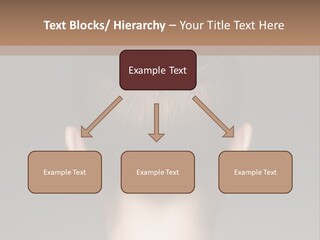 A Woman With Her Hair In A Bun Powerpoint Presentation PowerPoint Template