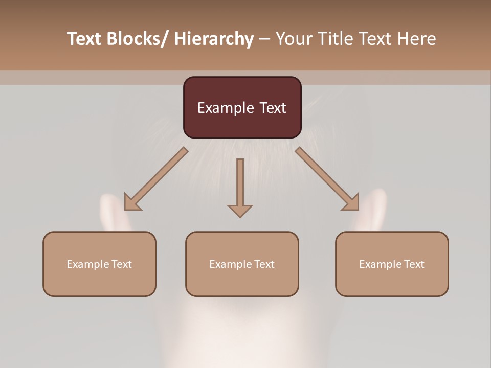 A Woman With Her Hair In A Bun Powerpoint Presentation PowerPoint Template