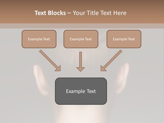 A Woman With Her Hair In A Bun Powerpoint Presentation PowerPoint Template