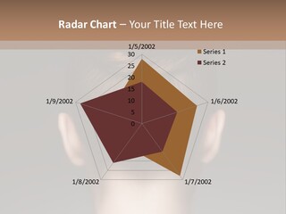 A Woman With Her Hair In A Bun Powerpoint Presentation PowerPoint Template