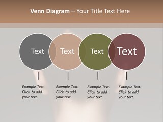 A Woman With Her Hair In A Bun Powerpoint Presentation PowerPoint Template