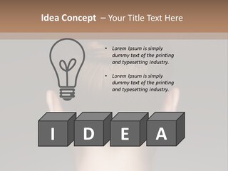 A Woman With Her Hair In A Bun Powerpoint Presentation PowerPoint Template