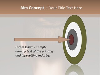 A Woman With Her Hair In A Bun Powerpoint Presentation PowerPoint Template