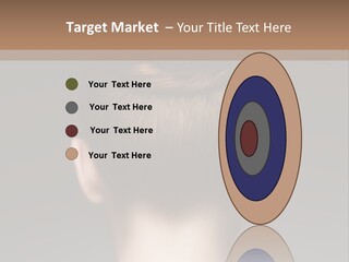 A Woman With Her Hair In A Bun Powerpoint Presentation PowerPoint Template