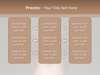 A Woman With Her Hair In A Bun Powerpoint Presentation PowerPoint Template