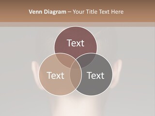 A Woman With Her Hair In A Bun Powerpoint Presentation PowerPoint Template