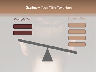 A Woman With Her Hair In A Bun Powerpoint Presentation PowerPoint Template