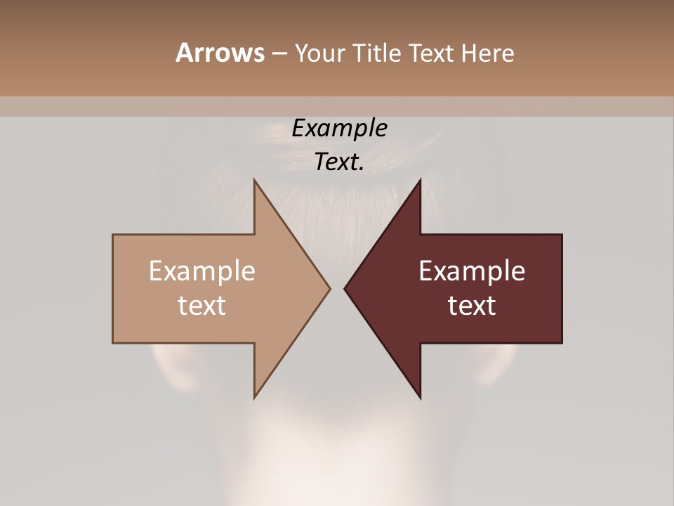 A Woman With Her Hair In A Bun Powerpoint Presentation PowerPoint Template