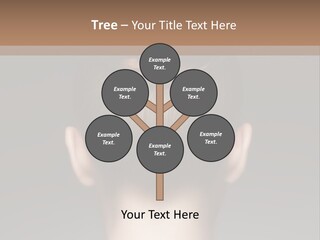 A Woman With Her Hair In A Bun Powerpoint Presentation PowerPoint Template