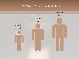 A Woman With Her Hair In A Bun Powerpoint Presentation PowerPoint Template