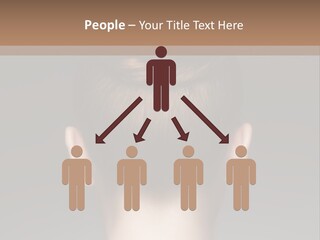 A Woman With Her Hair In A Bun Powerpoint Presentation PowerPoint Template