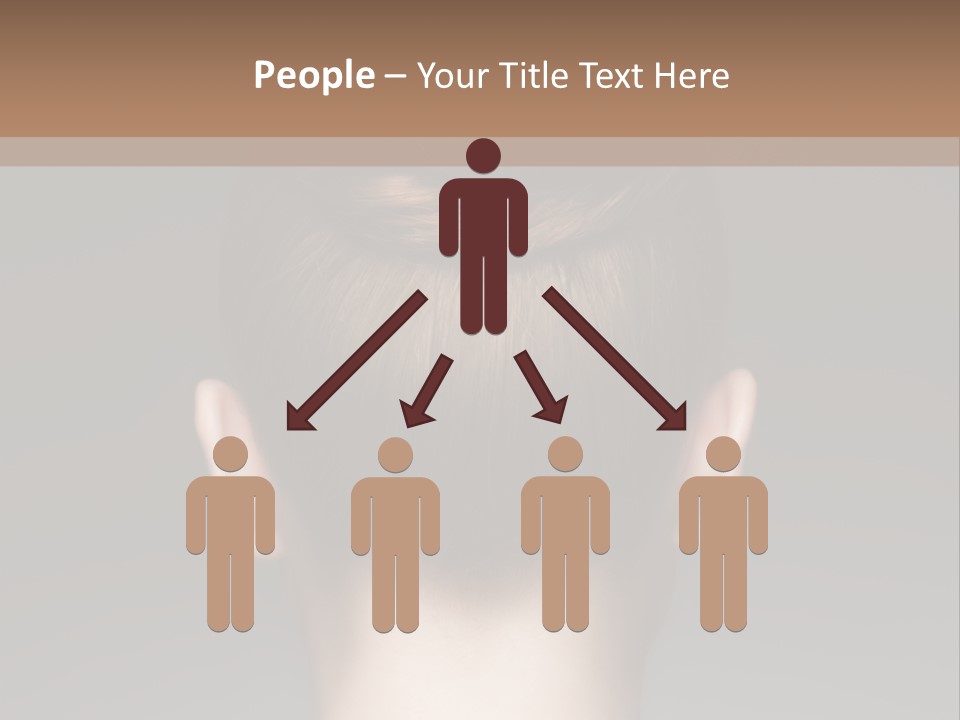 A Woman With Her Hair In A Bun Powerpoint Presentation PowerPoint Template