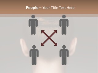 A Woman With Her Hair In A Bun Powerpoint Presentation PowerPoint Template