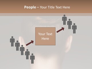 A Woman With Her Hair In A Bun Powerpoint Presentation PowerPoint Template