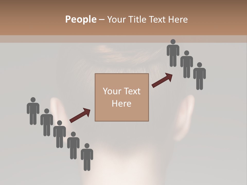 A Woman With Her Hair In A Bun Powerpoint Presentation PowerPoint Template