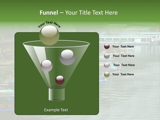 A Group Of Boats Floating On Top Of A River PowerPoint Template