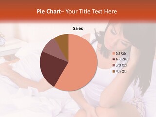 A Man And A Woman Laying In Bed Together PowerPoint Template