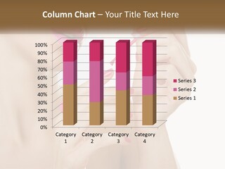 A Woman With Pink Nail Polish Holding A Pink Toothbrush PowerPoint Template