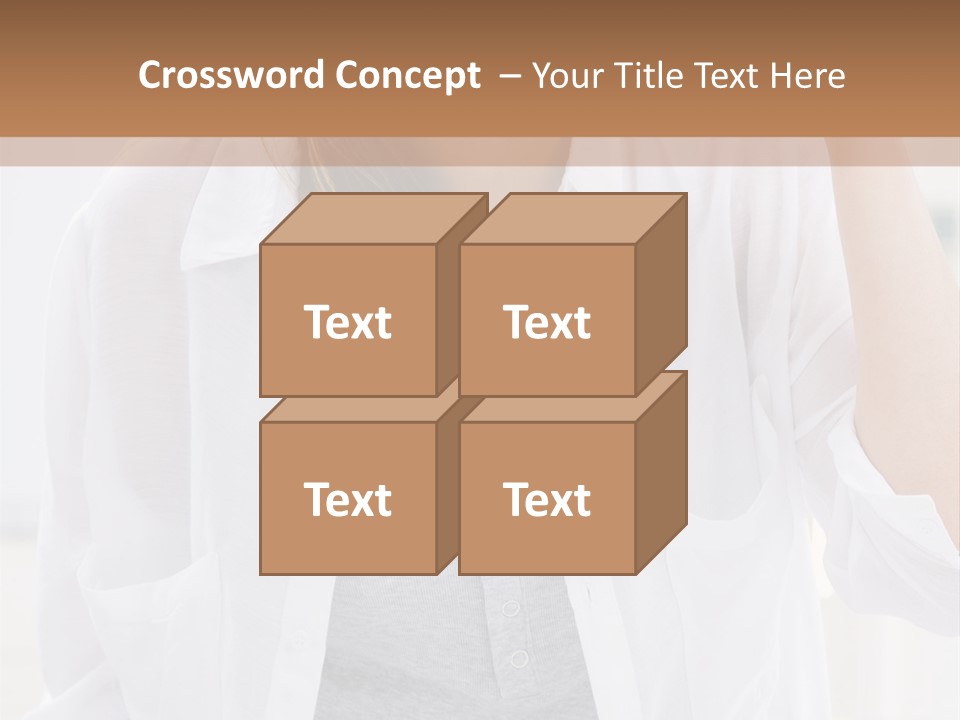 A Woman Drinking Orange Juice While Sitting At A Table PowerPoint Template