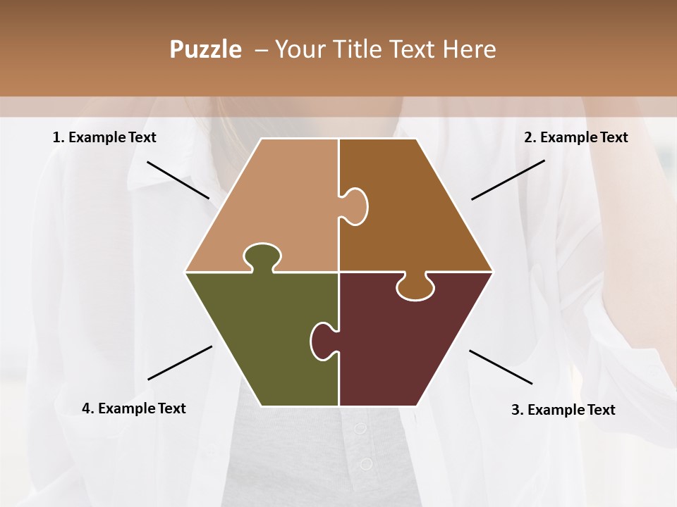 A Woman Drinking Orange Juice While Sitting At A Table PowerPoint Template