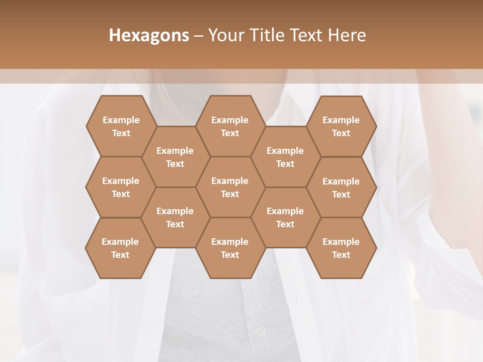 A Woman Drinking Orange Juice While Sitting At A Table PowerPoint Template