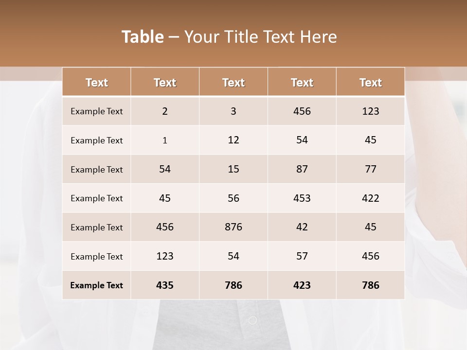 A Woman Drinking Orange Juice While Sitting At A Table PowerPoint Template