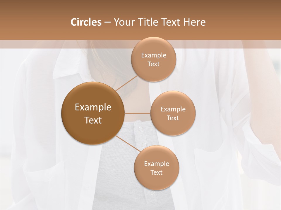 A Woman Drinking Orange Juice While Sitting At A Table PowerPoint Template