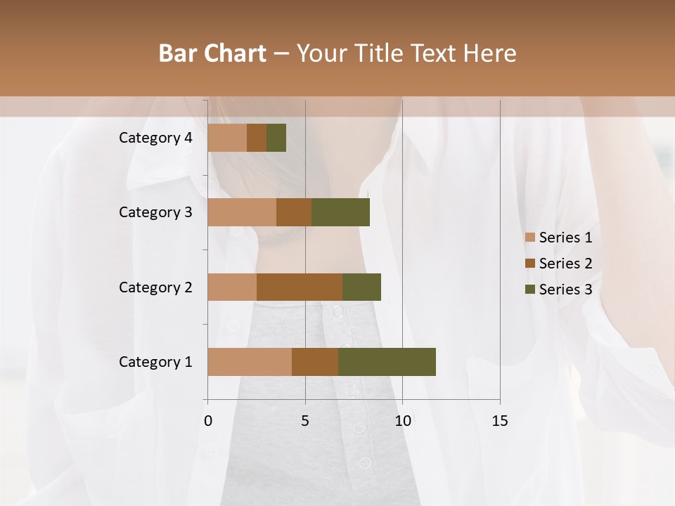 A Woman Drinking Orange Juice While Sitting At A Table PowerPoint Template