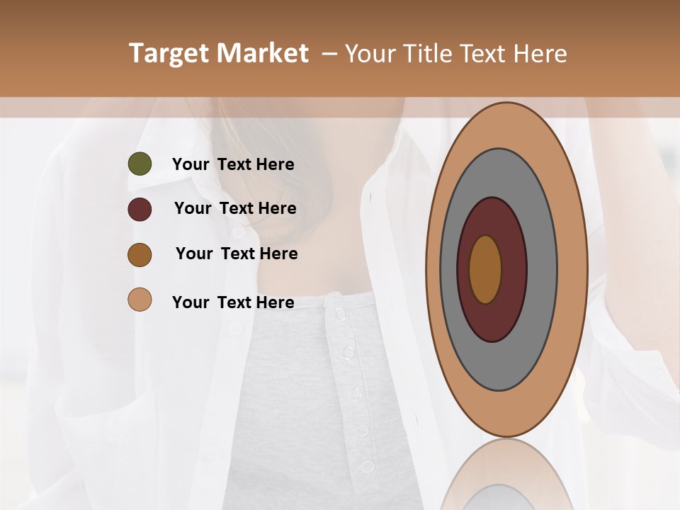 A Woman Drinking Orange Juice While Sitting At A Table PowerPoint Template