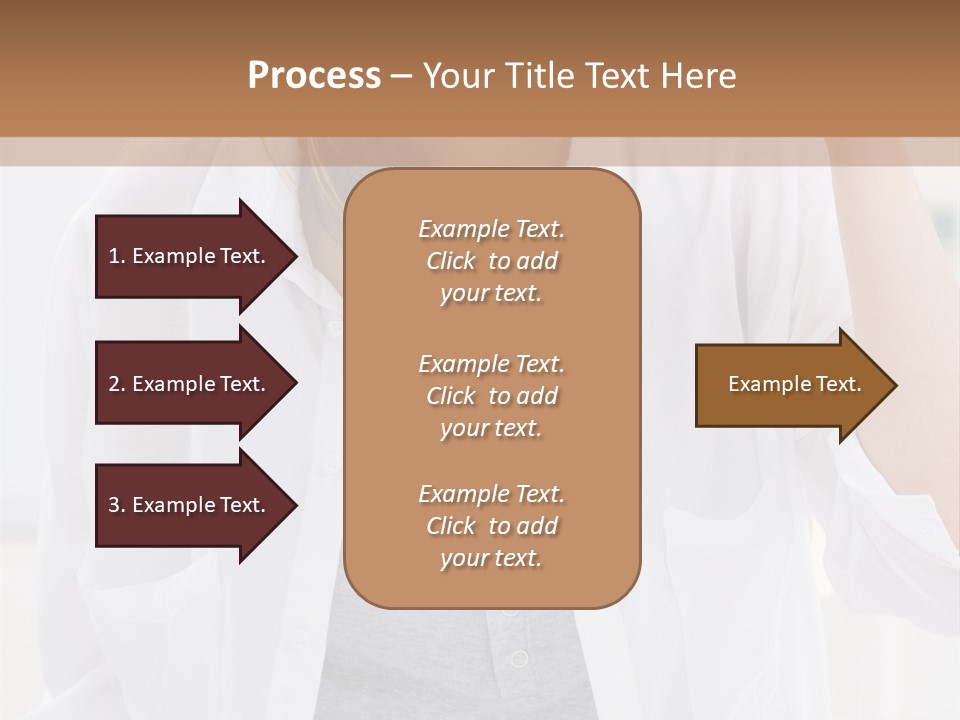 A Woman Drinking Orange Juice While Sitting At A Table PowerPoint Template