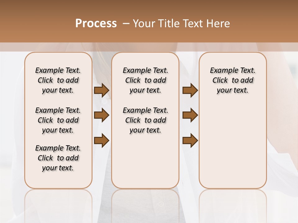 A Woman Drinking Orange Juice While Sitting At A Table PowerPoint Template