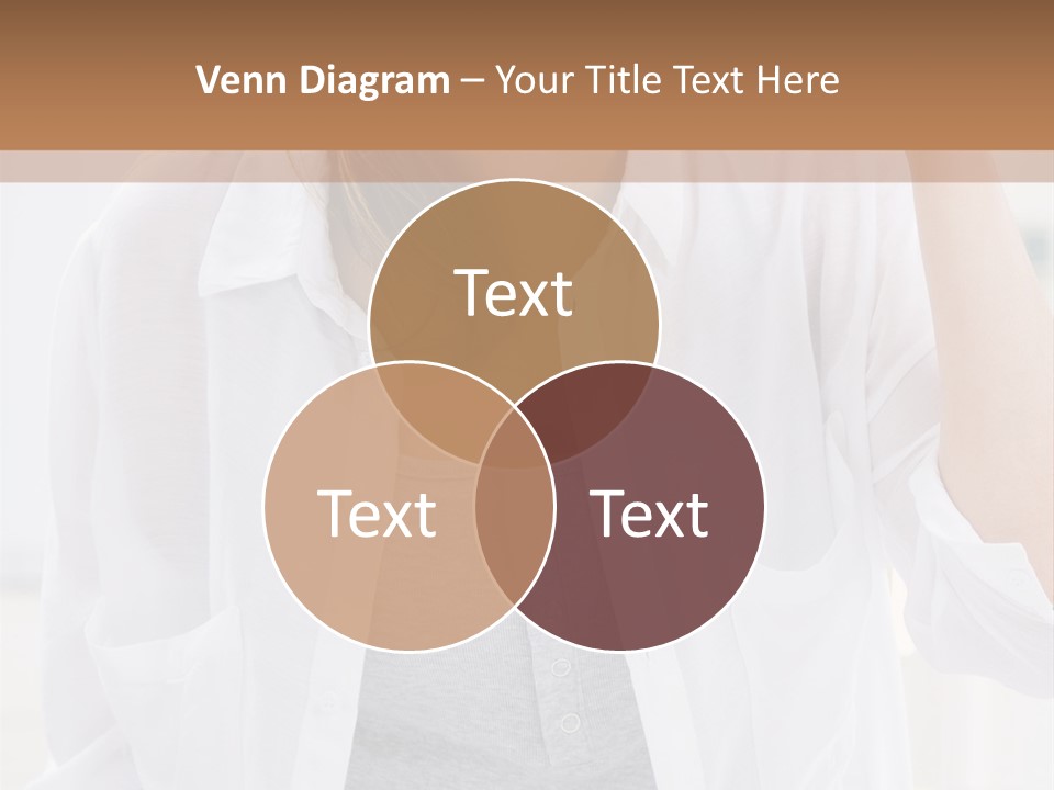 A Woman Drinking Orange Juice While Sitting At A Table PowerPoint Template