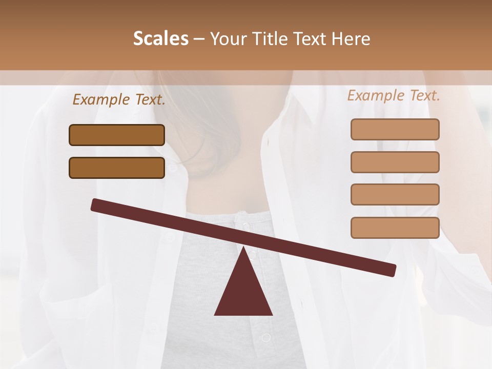 A Woman Drinking Orange Juice While Sitting At A Table PowerPoint Template