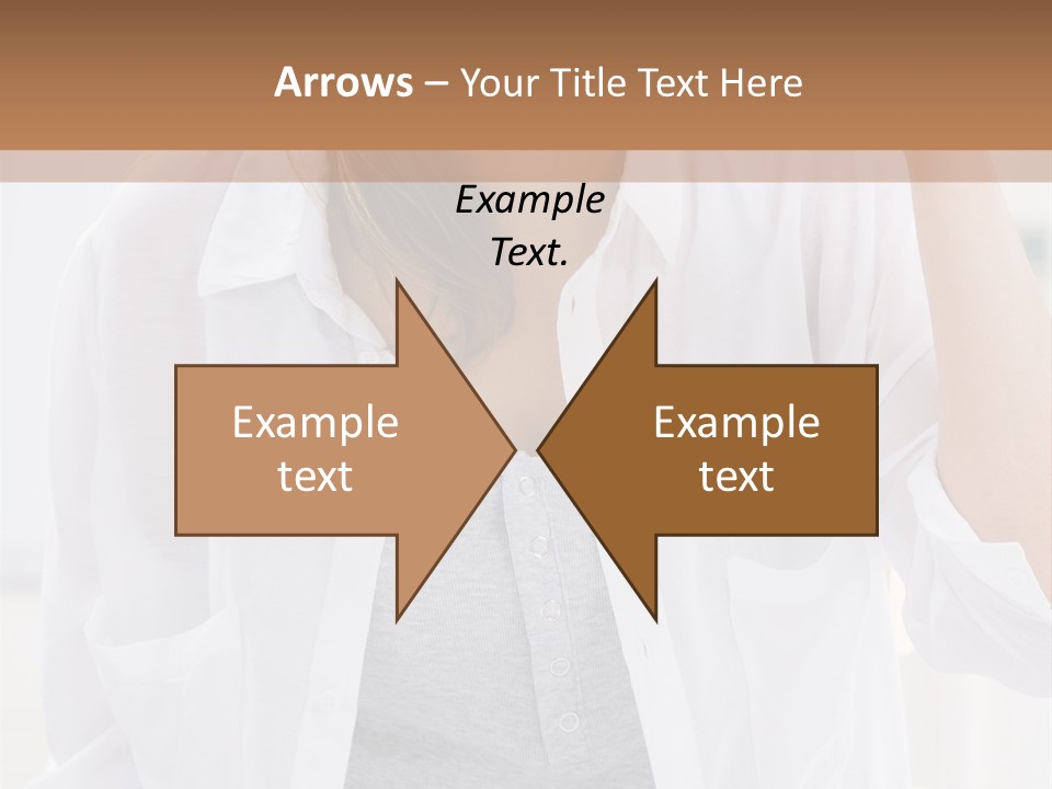 A Woman Drinking Orange Juice While Sitting At A Table PowerPoint Template