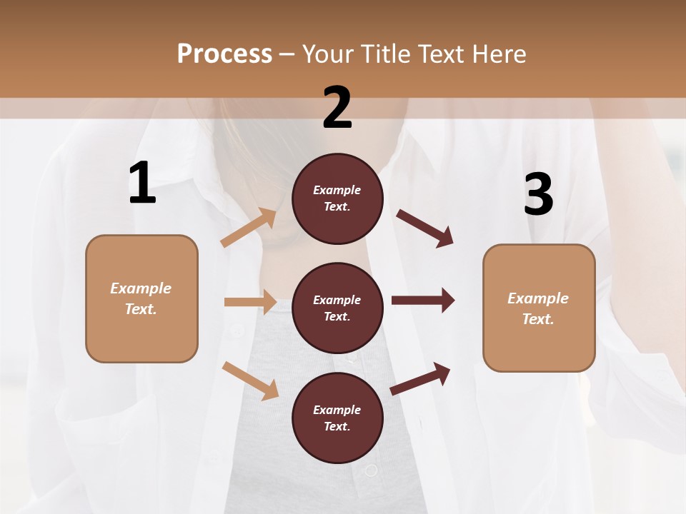 A Woman Drinking Orange Juice While Sitting At A Table PowerPoint Template