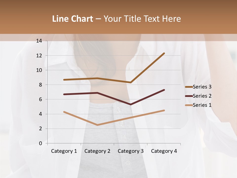A Woman Drinking Orange Juice While Sitting At A Table PowerPoint Template