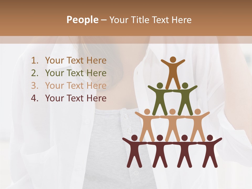 A Woman Drinking Orange Juice While Sitting At A Table PowerPoint Template