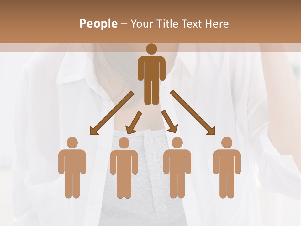 A Woman Drinking Orange Juice While Sitting At A Table PowerPoint Template