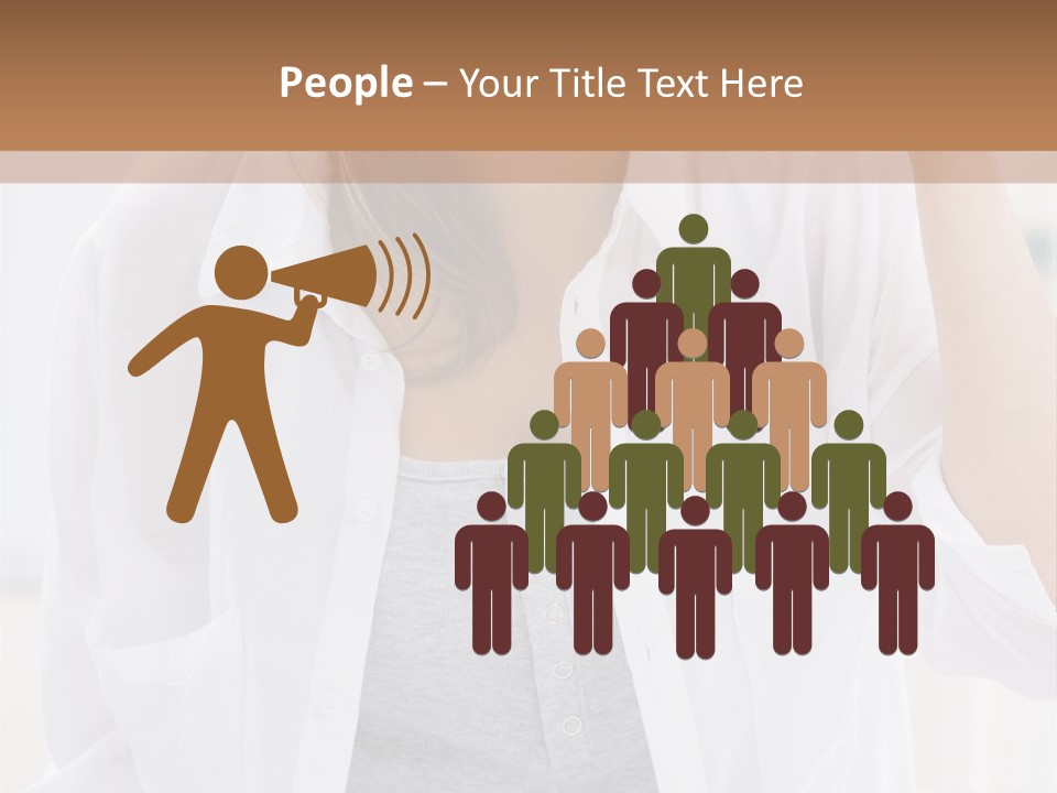 A Woman Drinking Orange Juice While Sitting At A Table PowerPoint Template