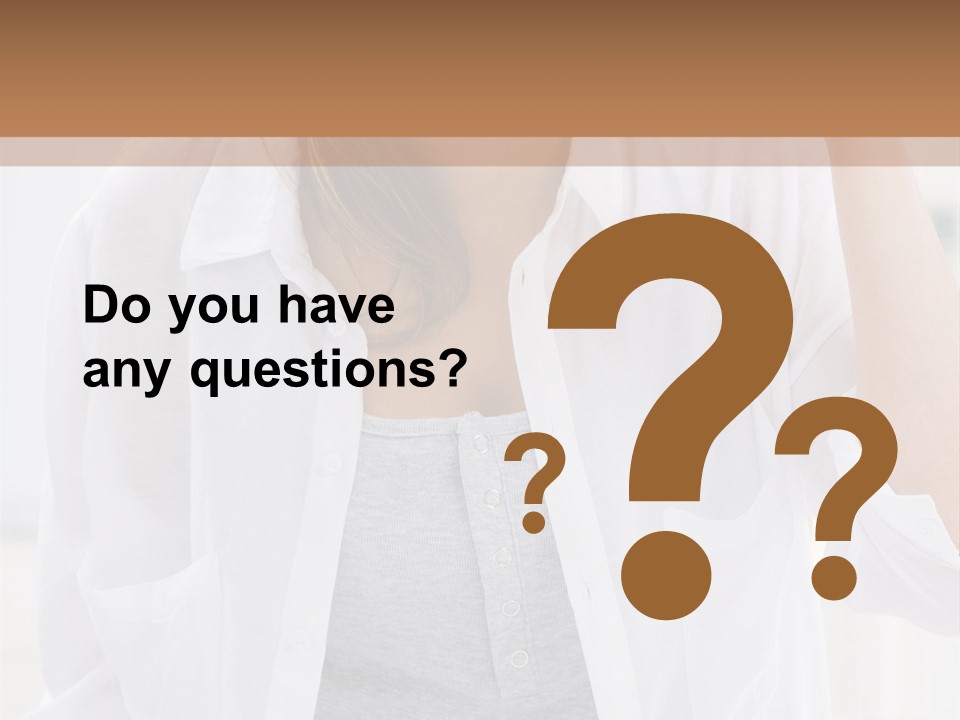 A Woman Drinking Orange Juice While Sitting At A Table PowerPoint Template